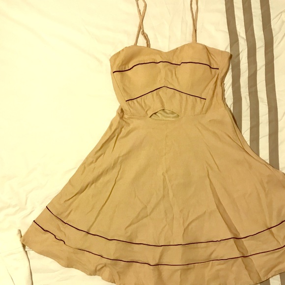 Point Dresses & Skirts - POINT Cutout Fit & Flare Dress